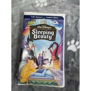 Walt Disney Sleeping Beauty 1997 VHS Tape Masterpiece Collection